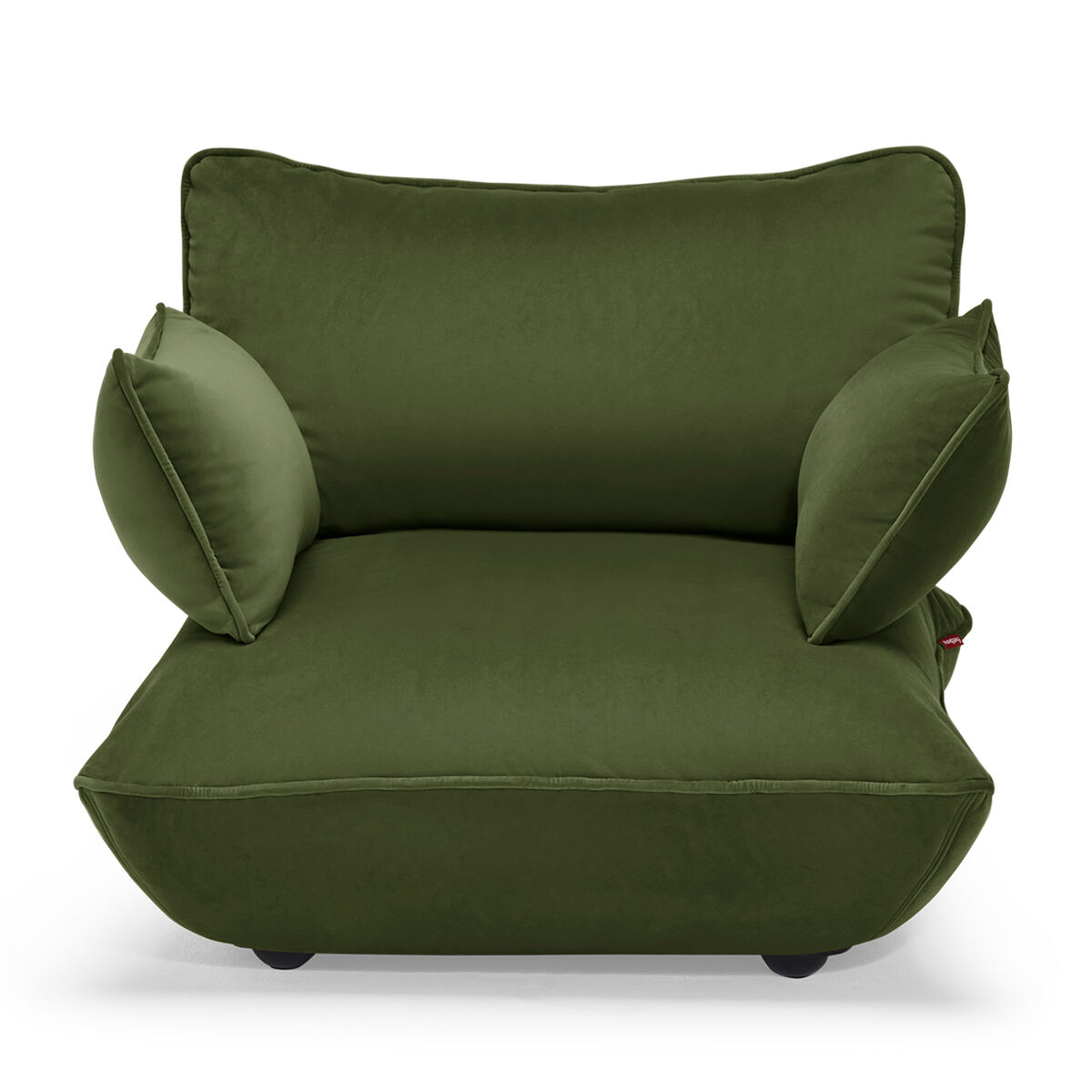 Sumo Loveseat Velvet Deep Green