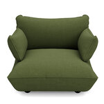 Sumo Loveseat Boucle Leaf Green
