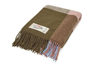 Colour Blend Blanket Rhubarb