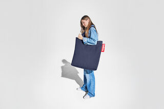 Carry-All-Bag Canvas Recycled Crown Blue