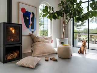 Point boucle beige