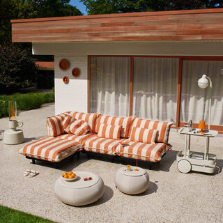 Paletti Set Large LEFT Stripe Orange Creme