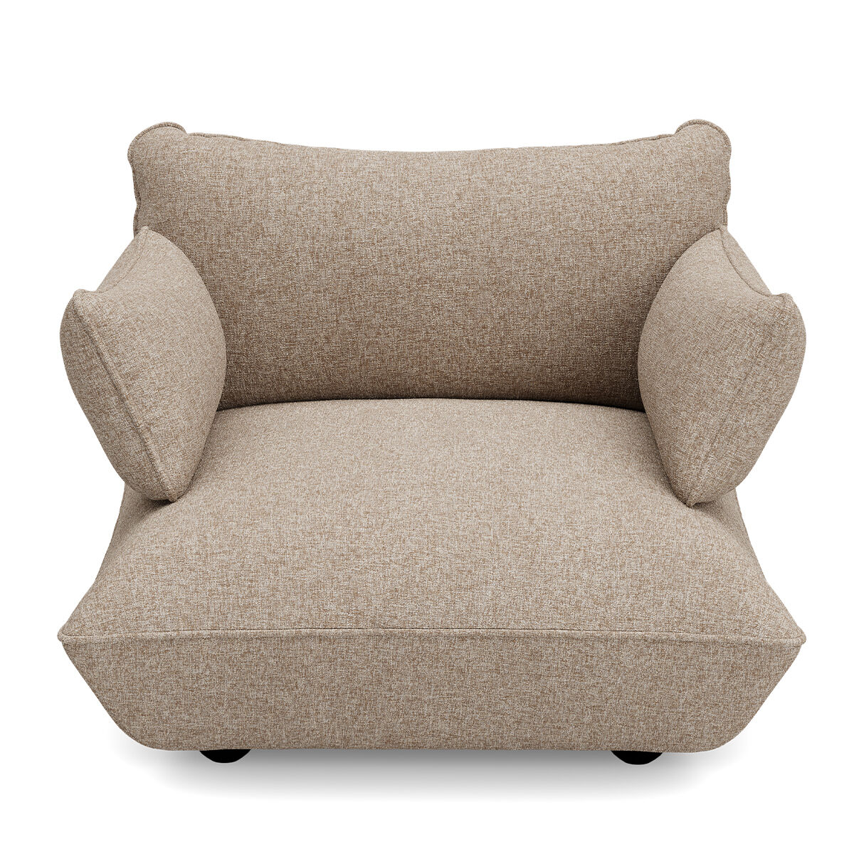 Sumo Loveseat Boucle Brown