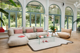 Sumo Corner Sofa Boucle Recycled Beige