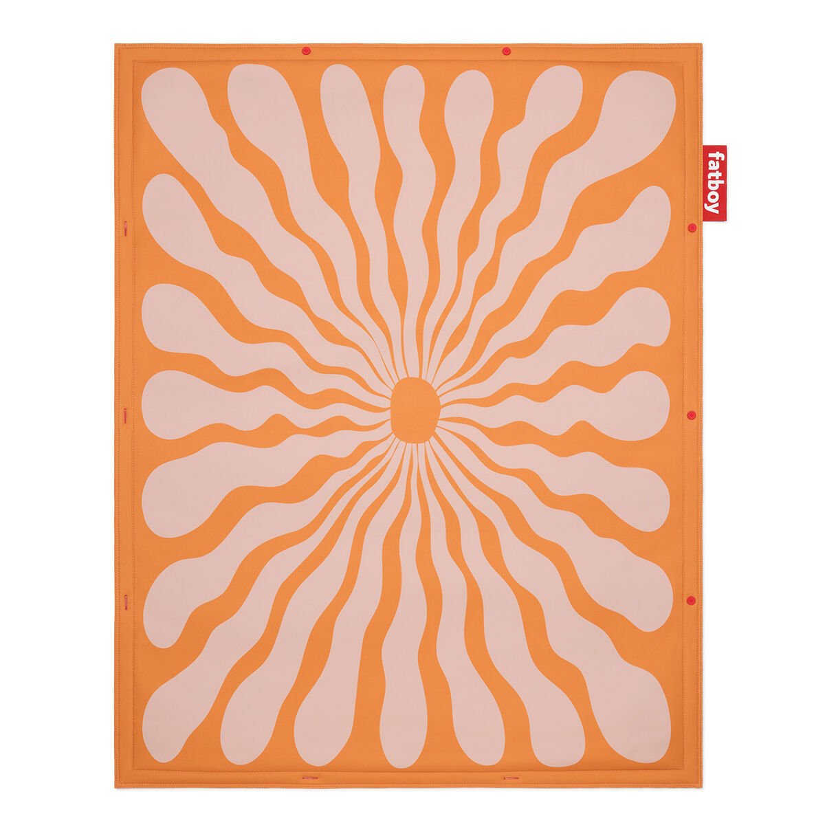 Flying Carpet Liquid Flower Orange/pink