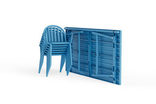 Fred's Table Wave Blue