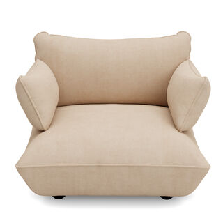 Sumo Loveseat Cord Recycled Beige
