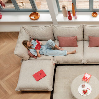 Sumo Corner Seat Boucle Beige