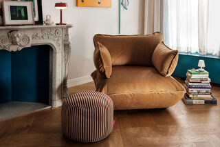 Sumo Seat Velvet Almond