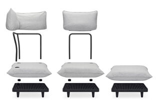 Paletti Corner Seat Mist