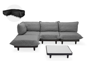 Paletti Set Large Rock Grey + Table Light Grey