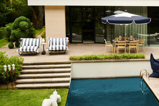 Original Outdoor Stripe Ocean Blue