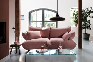 Recycled King Pillow Cord Soft Pink