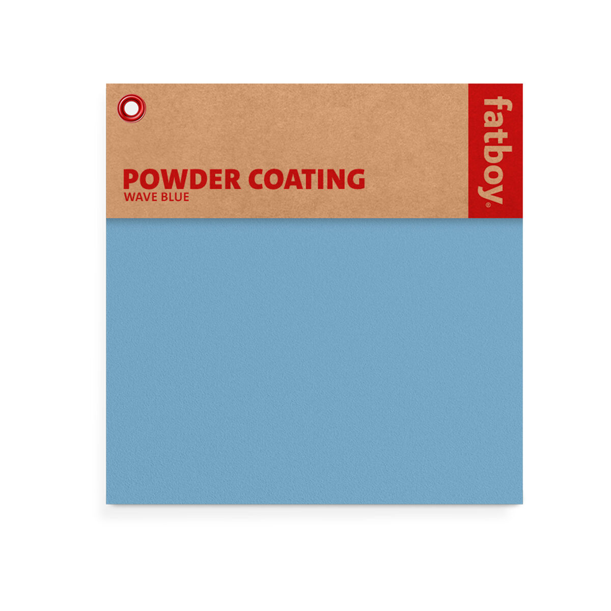 Powder Coating Color Swatch Wave Blue