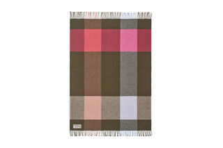 Colour Blend Blanket Rhubarb