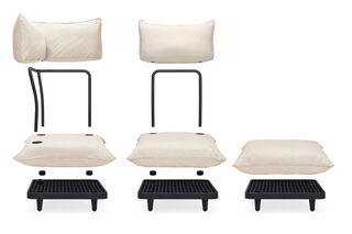 Paletti Set Large Sahara + Table Anthracite