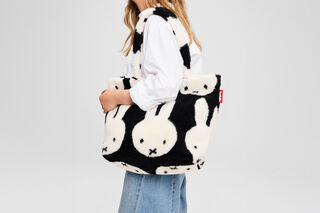 Totebag Teddy x Miffy Black/White