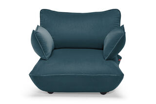 Sumo Loveseat Velvet Petrol