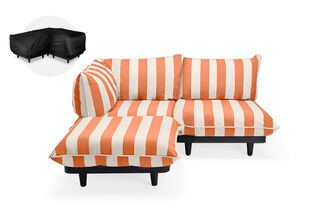 Paletti Set Medium LEFT Stripe Orange Creme
