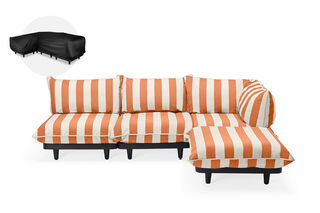 Paletti Set Large RIGHT Stripe Orange Creme
