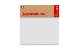 Powder Coating Color Swatch Light Grey