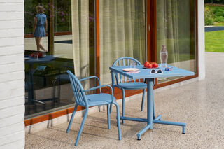 Fred's Square Bistreau Wave Blue