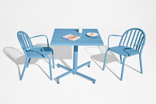Fred's Square Bistreau Wave Blue