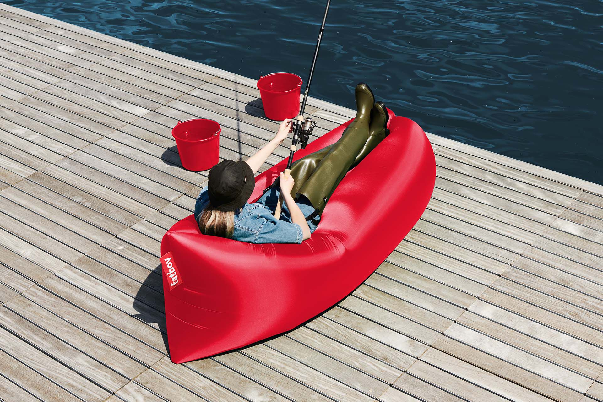 Lamzac®: der einzige Luft-Sitzsack für Abenteuer | Fatboy