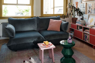 Sumo Seat Velvet Petrol