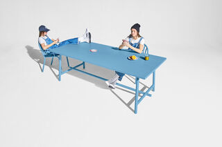 Fred's Chair Set Wave Blue (4 pcs)