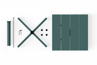 Fred's Square Bistreau Dark Sage