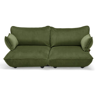 Sumo Sofa Medium Velvet Deep Green