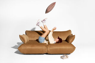 Sumo Seat Velvet Almond