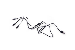 3-Split Usb-C Charging Cable (Black 1.3M)