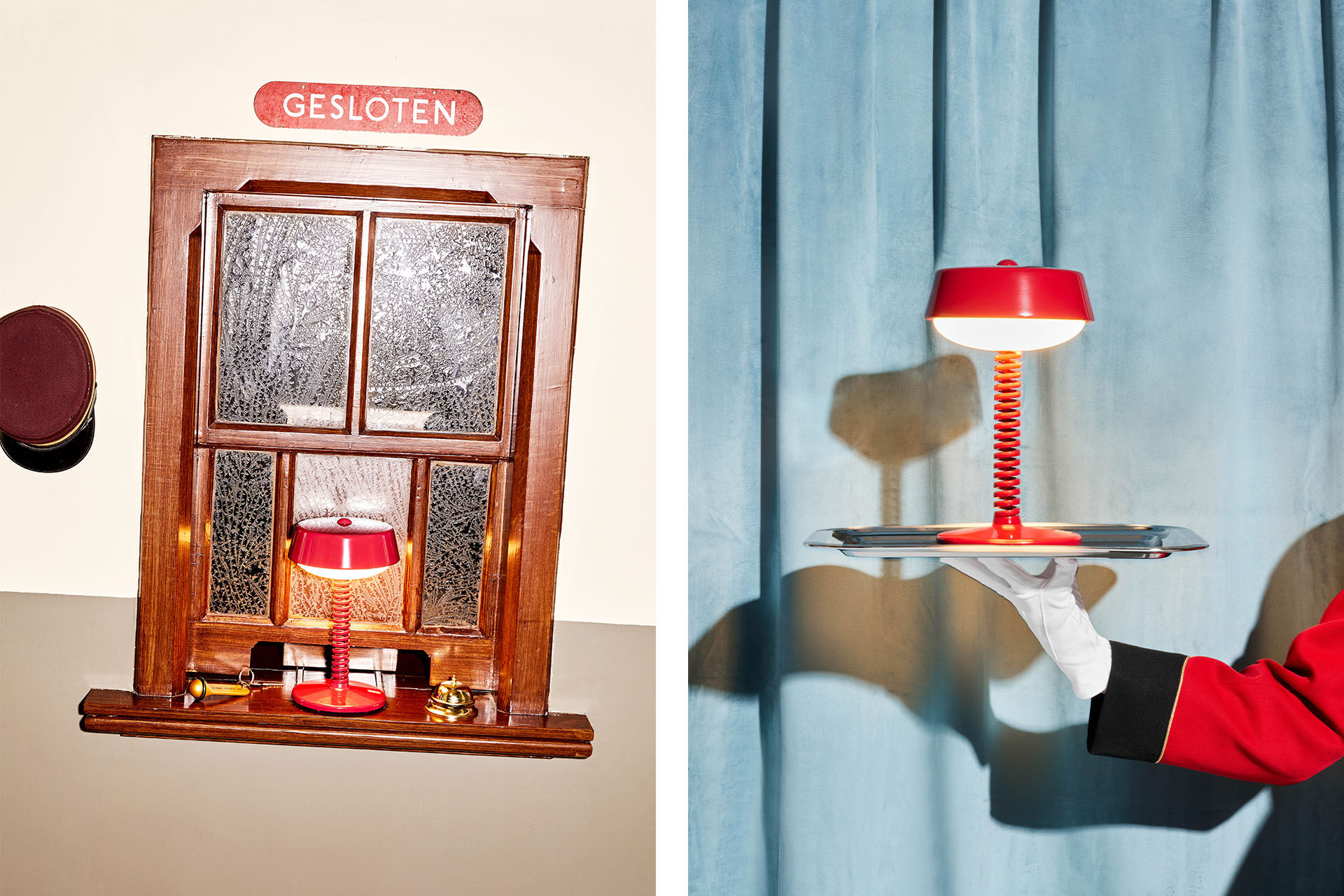 Bellboy, a table lamp with fivestar design from Fatboy