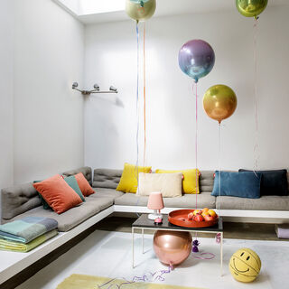 King Pillow Velvet Petrol