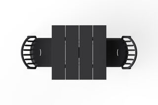 Fred's Square Bistreau Anthracite