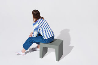 Concrete Seat Grey