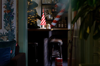 X-mas Cappie Treetopper Stripemas