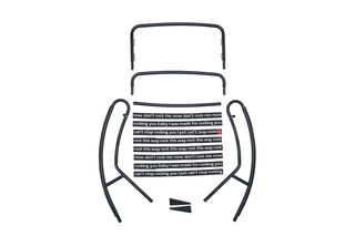 Rock 'n Roll + Original Outdoor Stripe Orange Creme