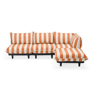 Paletti Set Large RIGHT Stripe Orange Creme
