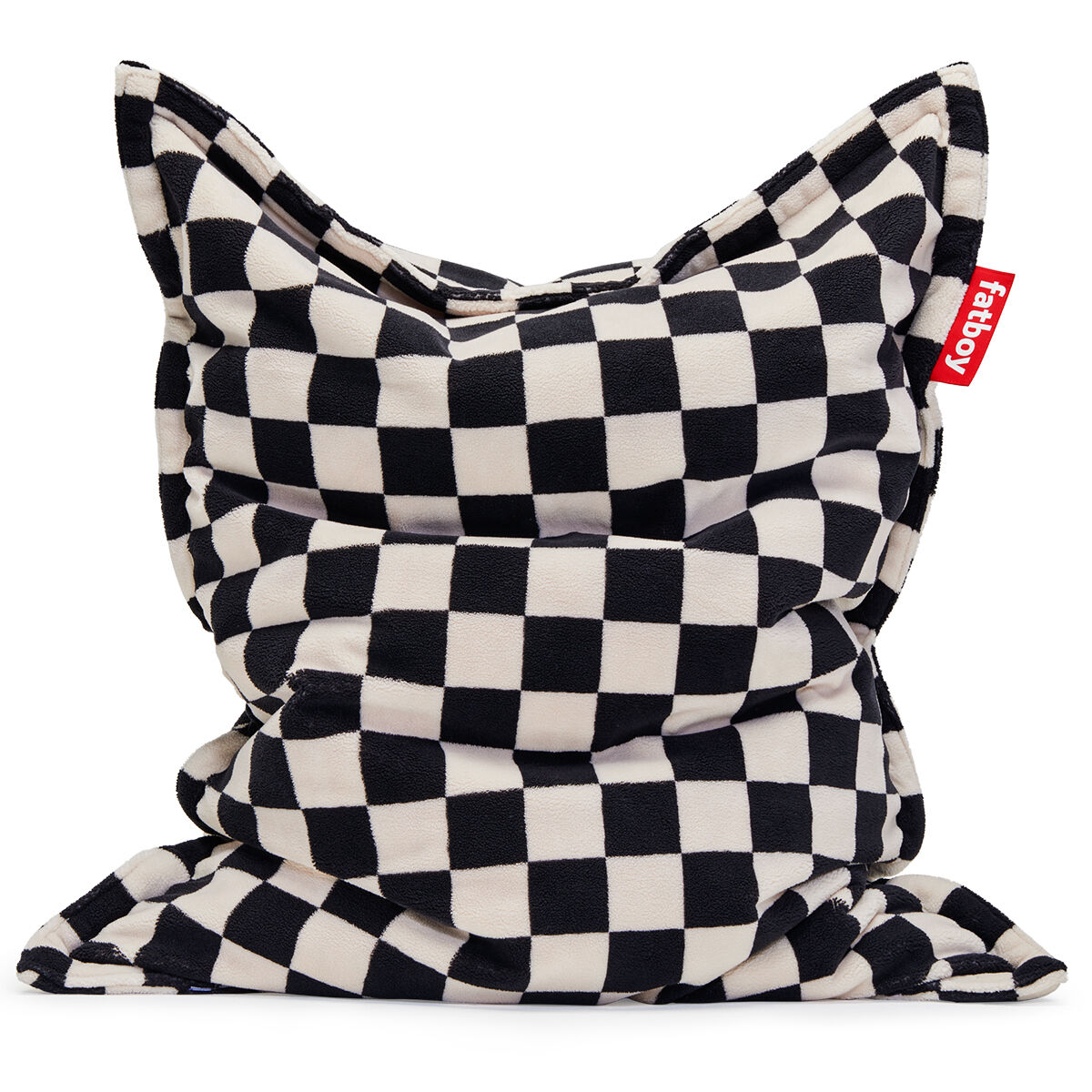 Original Slim Teddy Chess Black Ecru