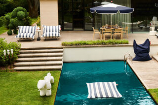 Original Floatzac Stripe Ocean Blue