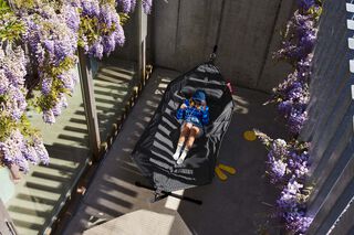 Headdemock Superb Stripe Orange Creme Incl. Rack Black