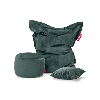 Original Slim Velvet Petrol