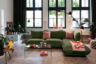 Sumo Seat Velvet Deep Green