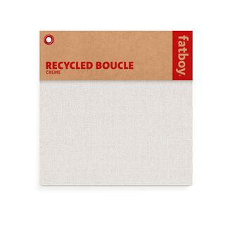 recycled Boucle Color Swatch Creme