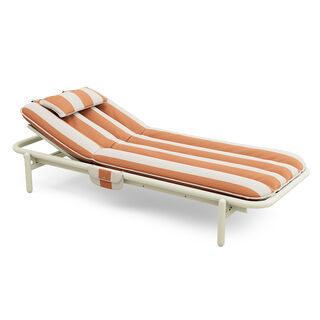 Sunbun Daybed Desert / Stripe Orange Creme
