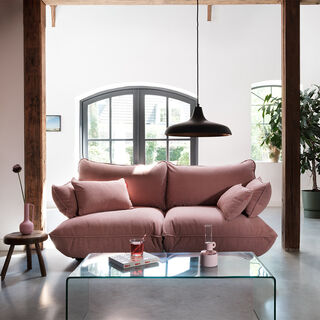 Sumo Sofa Medium Cord Soft Pink