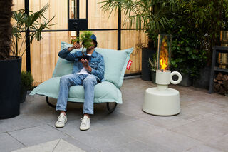 Rock 'n Roll + Original Outdoor Stripe Orange Creme